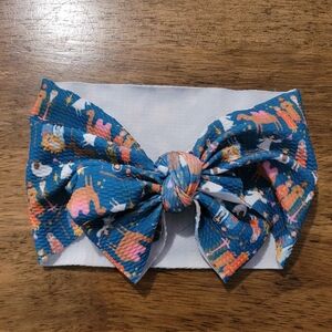 Infant Christmas headwrap